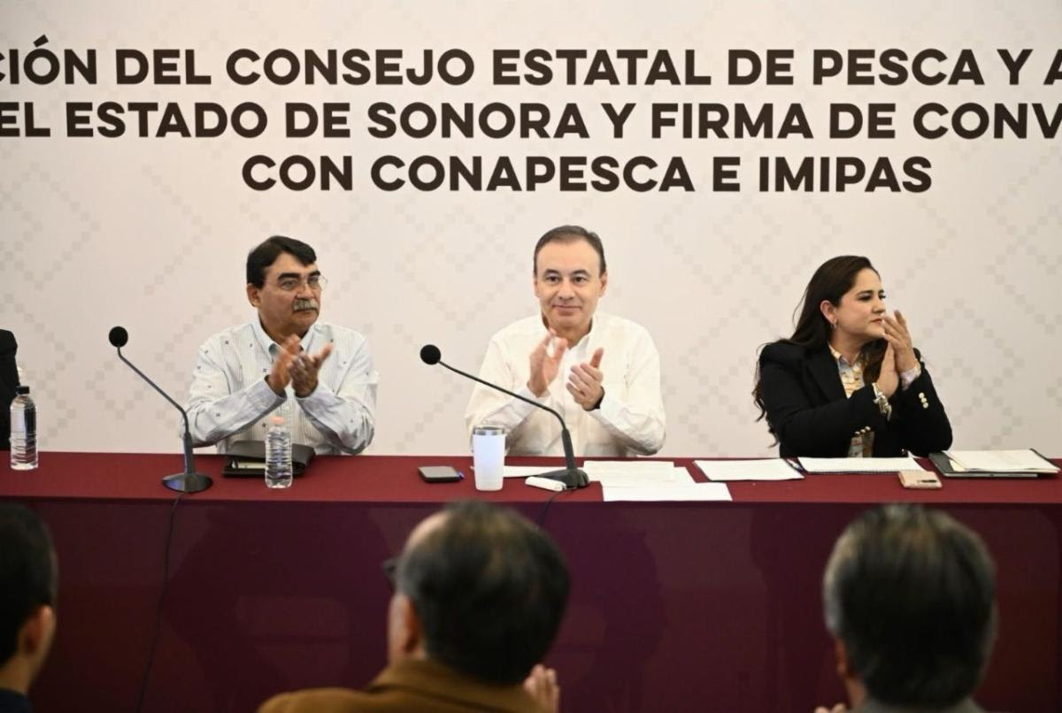 Impulsa Gobernador Durazo crecimiento del sector pesquero con instalación del Consejo Estatal de Pesca y Acuacultura